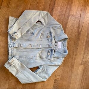 Time and Tru Light Blue Jean Jacket